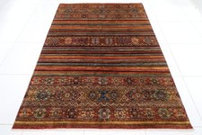 Tapis oriental tribal de 6 x 8