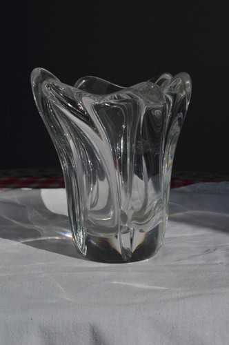 Vase cristal daum - daum, france