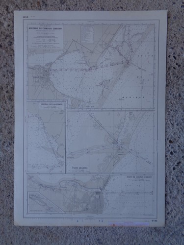 Carte marine abords - carte, /