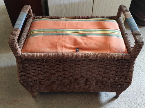 Ancienne malle coffre bois - ancienne, en