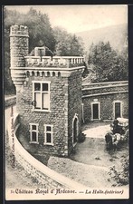 CPA Namur, Chateau Royal d´Ardenne, La Halte, intérieur 