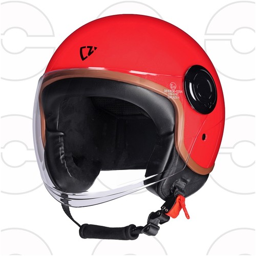 Casque moto jet - de,