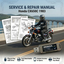 HONDA CX650C CUSTOM 1983