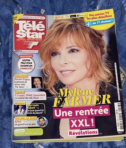 Magazine tele star mylene - tele,