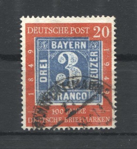 Timbre allemand bund 114 - allemand,