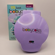Babycakes Cake Pop Maker & Recipe Book Set – Tested & Working - CP-94LV