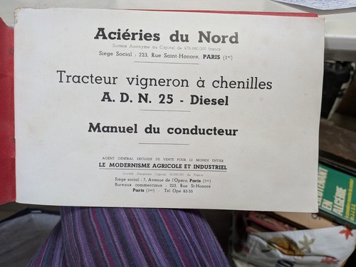 Acieries nord tracteur - acieries,