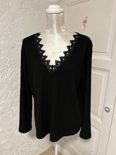 Pull noir taille - , l