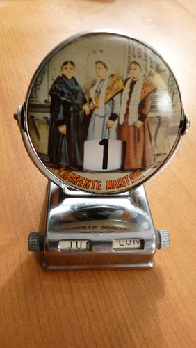 Calendrier métal perpétuel - calendrier,