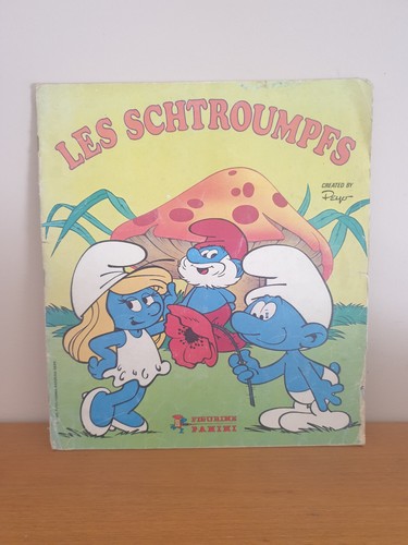 Album panini les schtroumpfs - album,