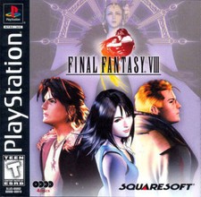 Final Fantasy 8 VIII Black Label - PS1 PS2 Game Only