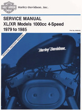 Harley-Davidson Sportster XLCH XLH 1979-1985 Service Manual Full Repair Guide