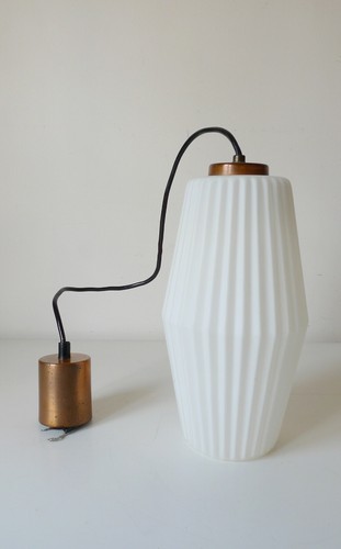 Suspension lustre opaline - lustre, en