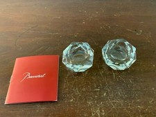 2 Baccarat Crystal Salt Shakers (Lot Price)