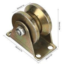 Lot De 2 Rails De Roulement à