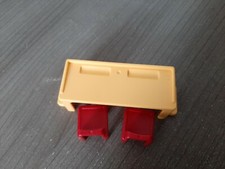 Playmobil , banc d'écoliers