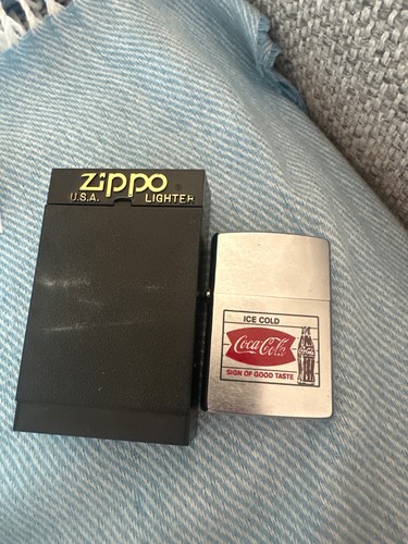 Briquet zippo coca cola ice - cola,