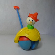 Fisher Price vintage diable sauteur jouet à pousser