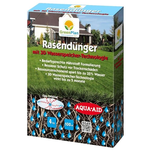 Engrais pour gazon greenplan - pour, +