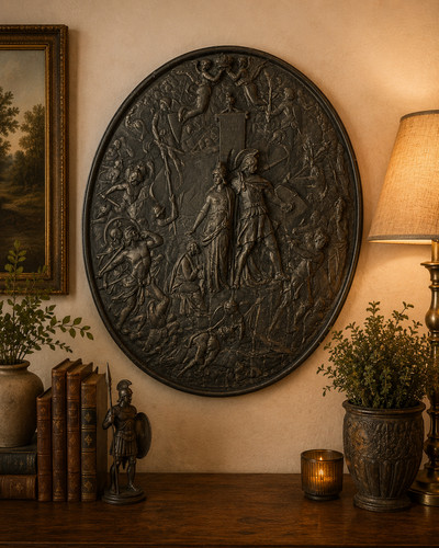 Ancien blason bouclier - blason, en