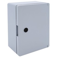 Coffret électrique ABS 280x210x130 étanche IP65 - Porte pleine - avec plaque de