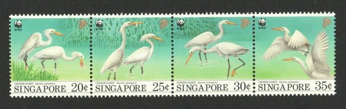 Singapour 1993 wwf - wwf, oiseaux