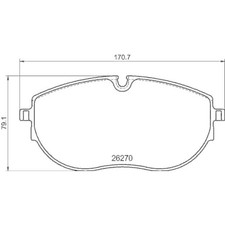Kit De Plaquettes De Frein