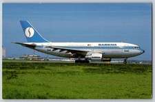 SABENA - Airbus A-310-322 Aviation airplane airline Postcard