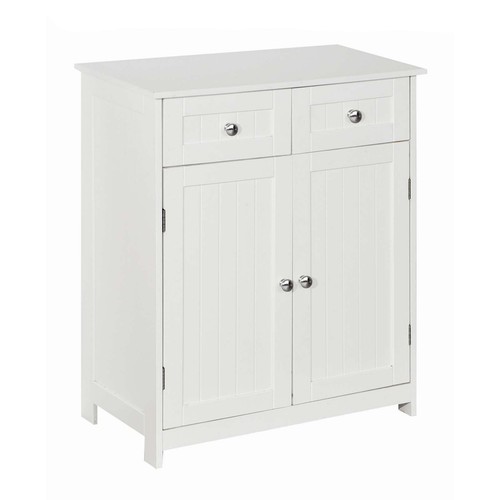 Meuble salle bain blanc - de,