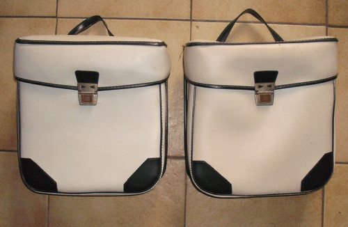 Paire sacoches vintage pour - paire,