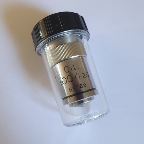 Objectif microscope oil 100x - microscope,