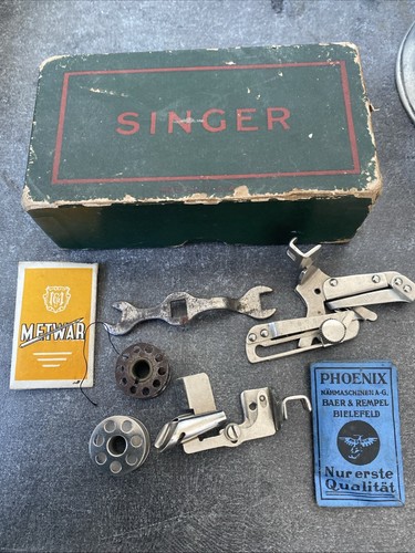 Ancienne boîte carton singer - boîte,
