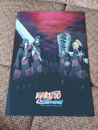 Plaque métal naruto - métal, shippuden