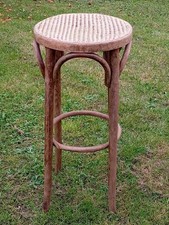 TABOURET DE BAR EN BOIS COURBE