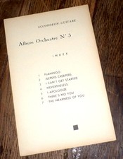 album orchestre n°5 partition