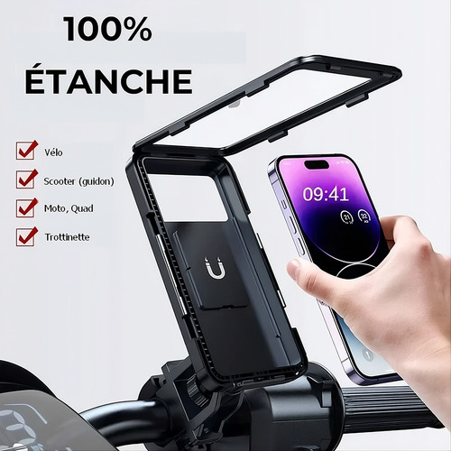 Porte fixation téléphone - porte,