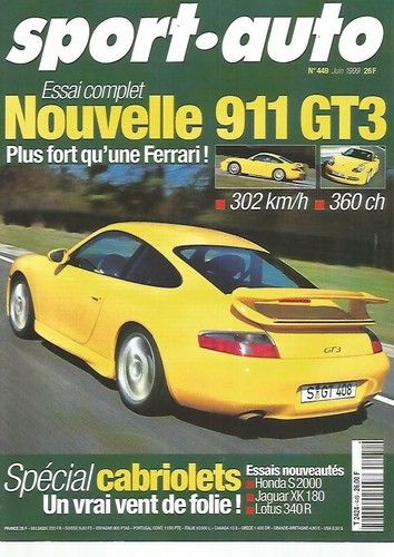 Sport auto 449 911 gt3 - gt3, /