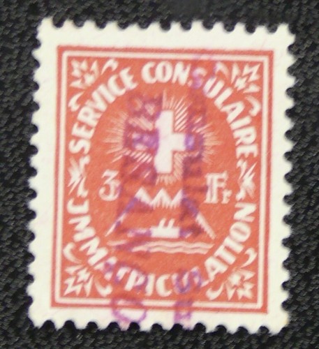 Timbre suisse vignette 3 - timbre,