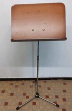 Ancien Pupitre Support Musique Partition Tripode ( Réf : Hang )