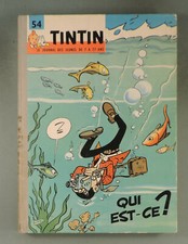 Recueil editeur Tintin 54 du journal francais n°716 au 725 1962