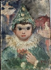 ANCIEN TABLEAU PEINTURE SIGNE