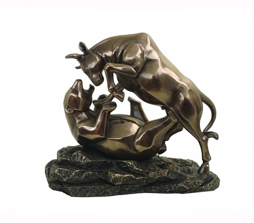 Statue résine bronze - résine,