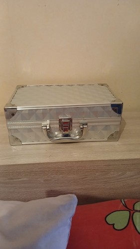 Boîte maquillage métal - boîte, de