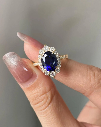 Bague fiançailles en - bague,