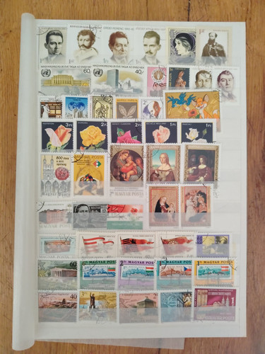 Timbres hongrie lot - de,