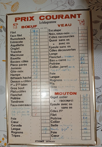 Ancien tableau tarifs - ancien,