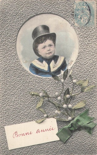 Bonne annee medaillon - bonne,
