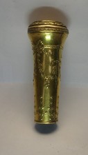 Antique Gold Plated Louis XVI Style Cane Knob 6.5cm Missing End XIX