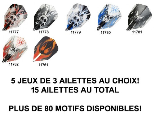 Choix jeux 15 ailettes - au, =