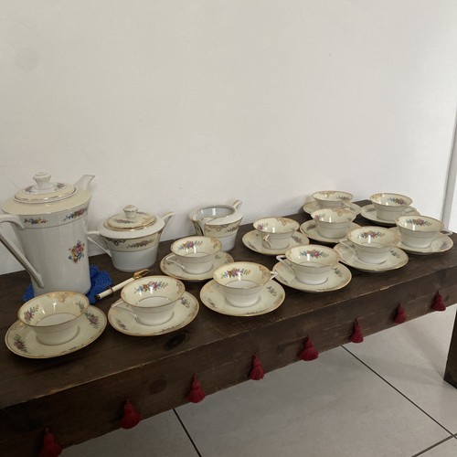 Service thé porcelaine de - à,